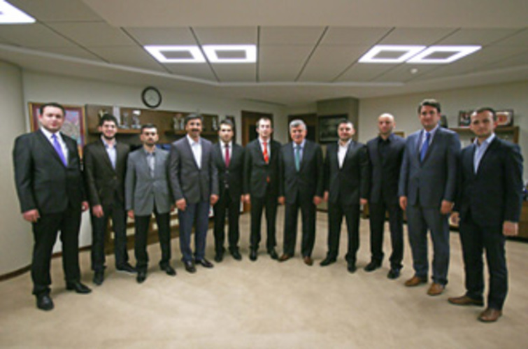 TÜGVA'dan Başkan Karaosmanoğlu'na ziyaret