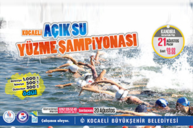 Açık Su Yüzme Şampiyonası Mavi Bayraklı Kerpe'de yapılacak