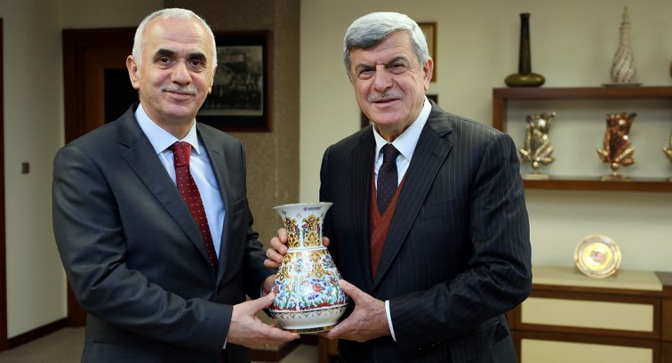 Başkan Karaosmanoğlu, Erol Kaya'yı ağırladı