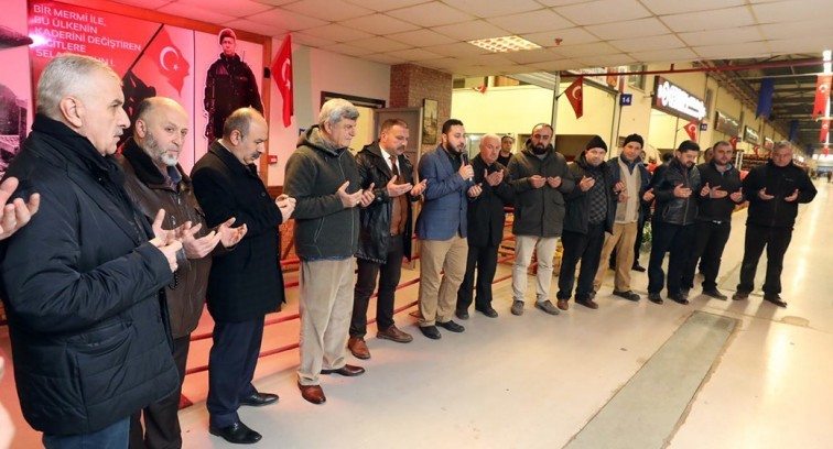 Başkan Karaosmanoğlu, bereket duasına katıldı