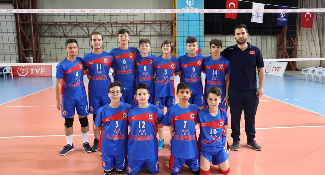 voleybol midiler turkiye sampiyonasi kocaeli de basladi