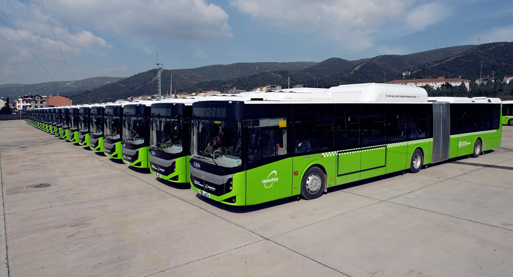 Büyükşehir'in 22 yeni otobüsü seferlere başladı