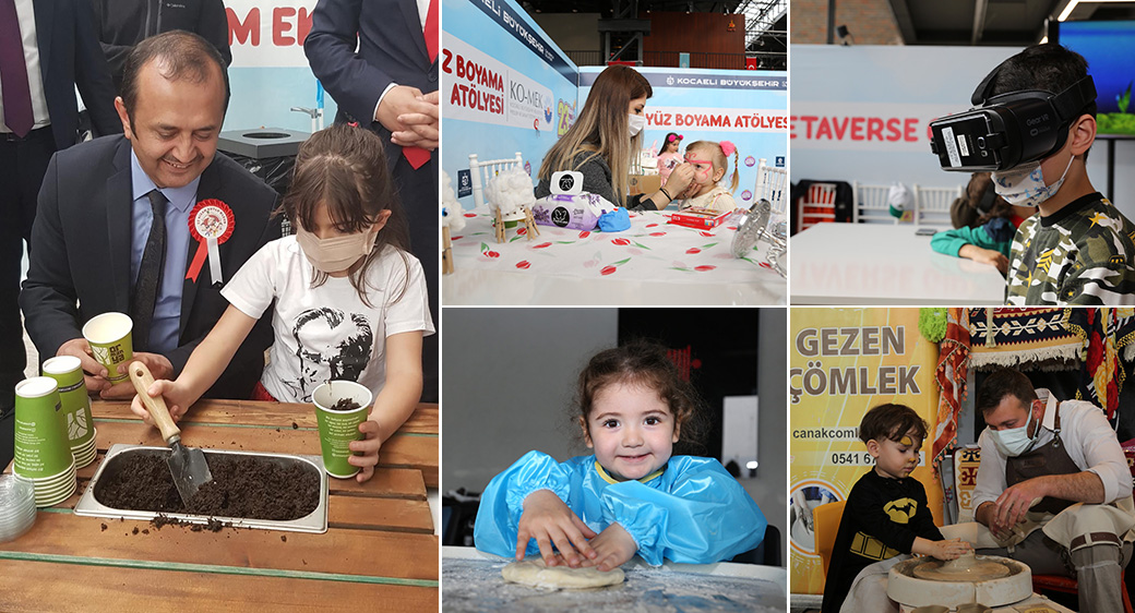 Büyükşehir'den çocuklara 23 Nisan'da Bi'Dünya Eğlence
