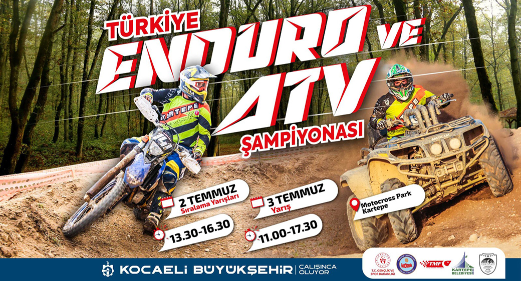 Türkiye Enduro ve ATV Şampiyonası nefes kesecek