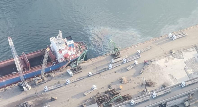 İzmit Körfezi'ni kirleten gemiye 12,5 milyon ceza