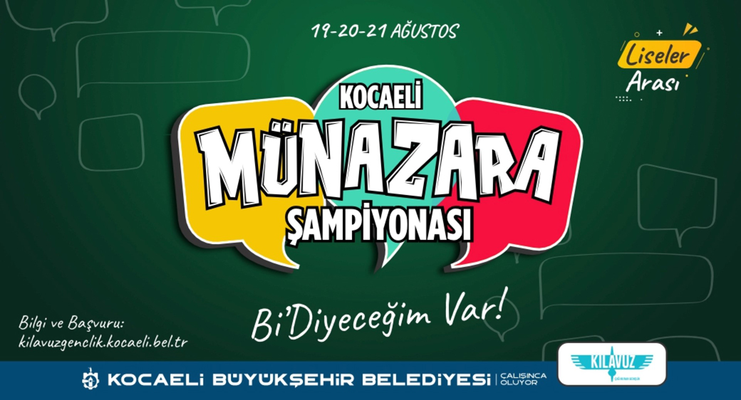 Büyükşehir'in Münazara Şampiyonası başlıyor