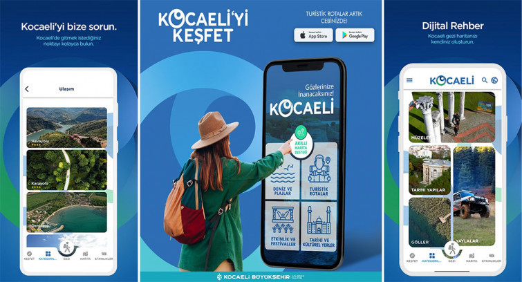 Kocaeli'nin turist mobil uygulaması