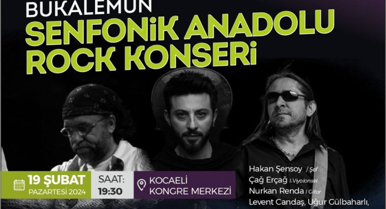 Büyükşehir'den Anadolu Rock'un  ustalarına saygı konseri