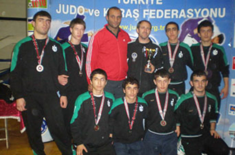 Ümit judocular, averajla Türkiye 2.&#8217;si oldu